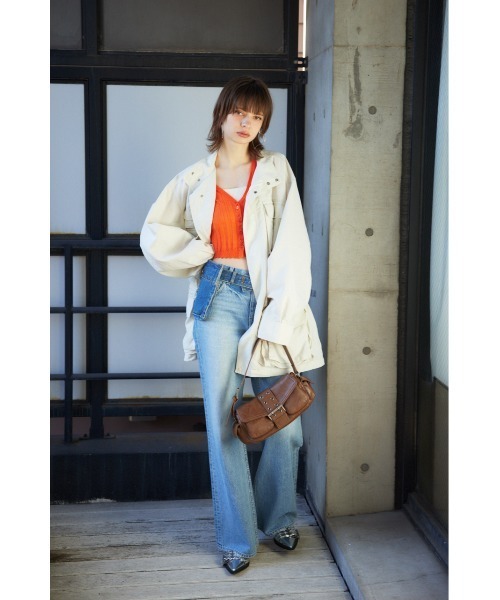 再入荷】FRONT BUCKLE HOBO BAG フロント バックル ホーボー