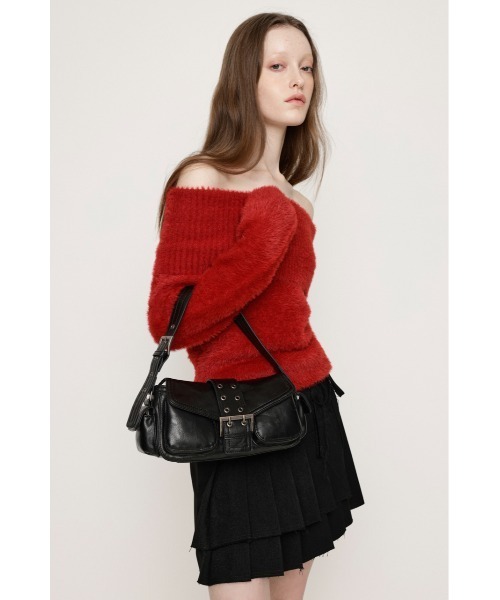 再入荷】FRONT BUCKLE HOBO BAG フロント バックル ホーボー バッグ