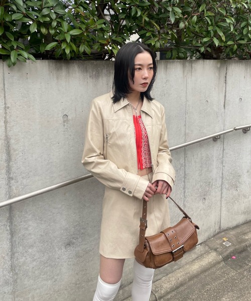 再入荷】FRONT BUCKLE HOBO BAG フロント バックル ホーボー