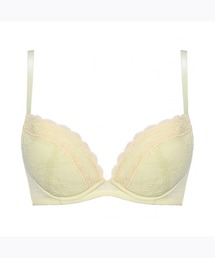 AMOSTYLE BY TRIUMPH | エントリーコレクション 寄せブラ ブラ＆ショーツセット クワイエットフリル【B,C,Dカップ】 AMST510 WHU + Mini JX(ブラ&ショーツ)