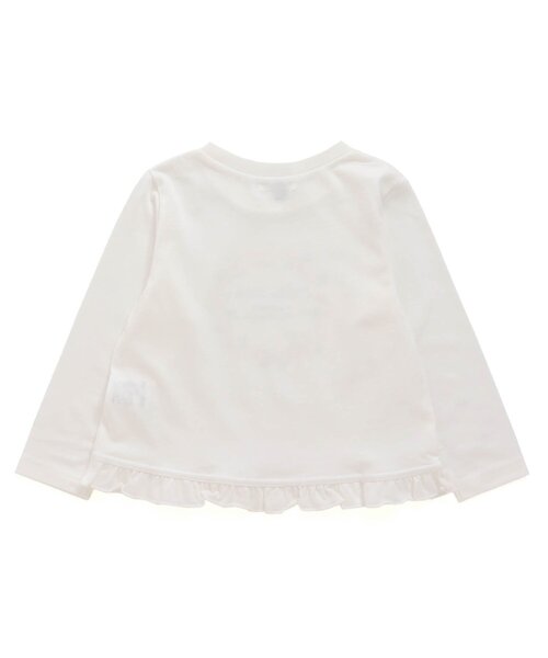 Seraph（セラフ）の「スプリングモチーフプリント長袖Tシャツ（Tシャツ/カットソー・キッズ・ライム/ラベンダー/サーモンピンク/オフホワイト・110/120/100/90/80/130/95/140）」の10枚目の写真