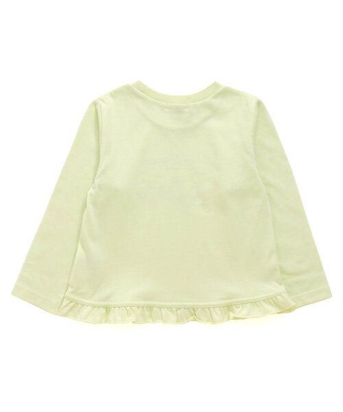 Seraph（セラフ）の「スプリングモチーフプリント長袖Tシャツ（Tシャツ/カットソー・キッズ・ライム/ラベンダー/サーモンピンク/オフホワイト・110/120/100/90/80/130/95/140）」の11枚目の写真