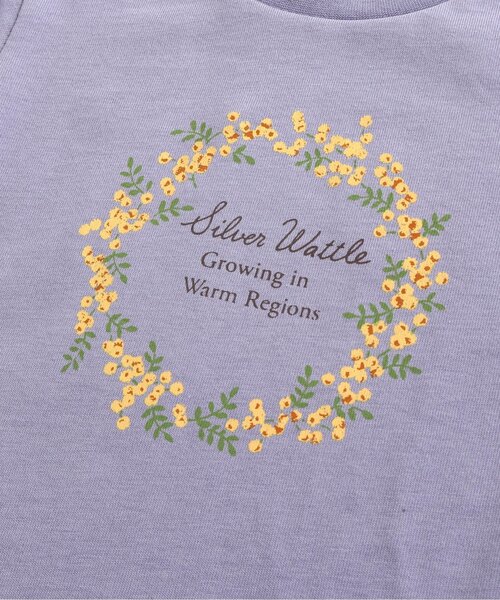 Seraph（セラフ）の「スプリングモチーフプリント長袖Tシャツ（Tシャツ/カットソー・キッズ・ライム/ラベンダー/サーモンピンク/オフホワイト・110/120/100/90/80/130/95/140）」の14枚目の写真