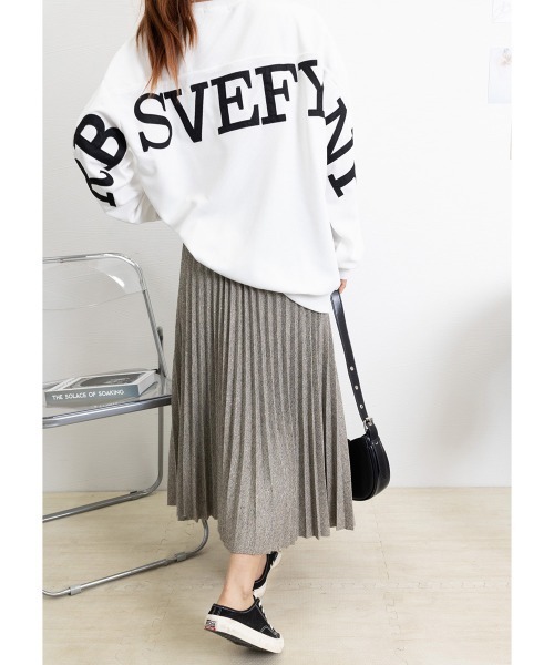 Miniministore(ミニミニストア)の「プリーツスカート レディース(スカート・レディース・ブラック/ベージュ/ダークグレー/ブラウン/グレイッシュベージュ・フリー)」の21枚目の写真