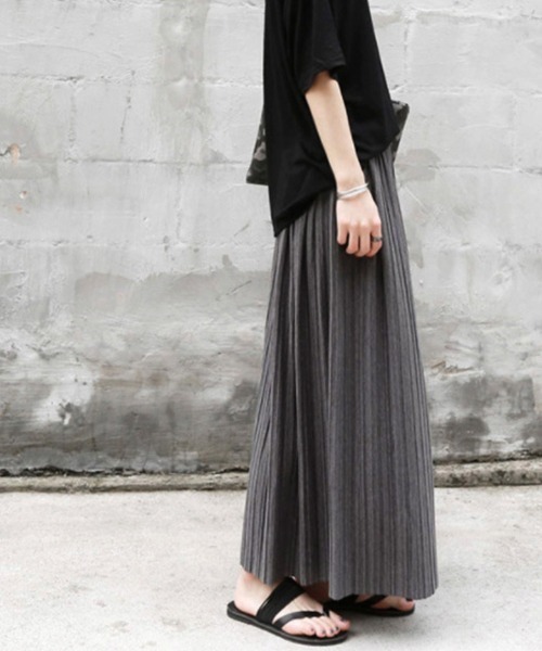 Miniministore（ミニミニストア）の「プリーツスカート レディース（スカート・レディース・ライトグレー/ダークグレー/ワインレッド/ネイビー/ブラック・フリー/XL/L）」の7枚目の写真