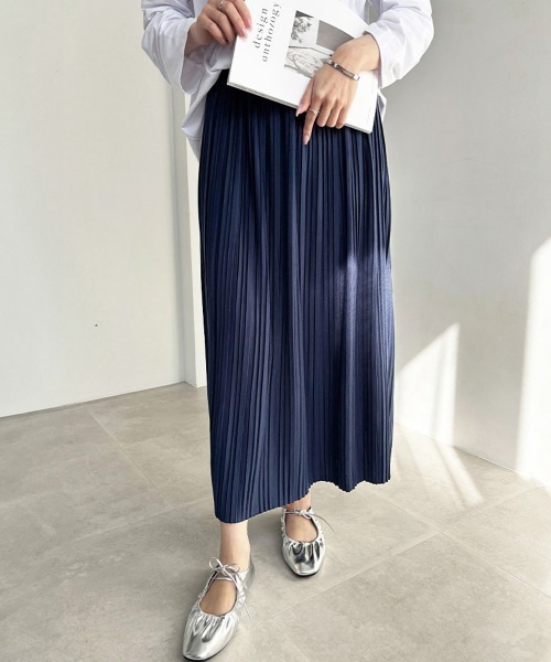 Miniministore（ミニミニストア）の「プリーツスカート レディース（スカート・レディース・ライトグレー/ダークグレー/ワインレッド/ネイビー/ブラック・フリー/XL/L）」の22枚目の写真