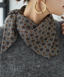 STYLE DELI（スタイルデリ）の「70cm正方形スカーフ／スクエアチェーン（バンダナ/スカーフ）」