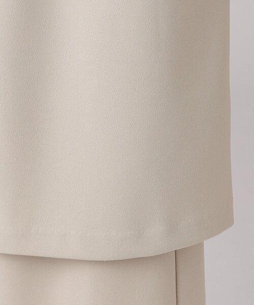 SHOO・LA・RUE(シューラルー)の「【通勤/デイリー/セットアップ可】マルチに使える カットジョーゼット ジレ(ベスト・レディース・ベージュ系その他7/ブラック系3・02/03/04)」の21枚目の写真