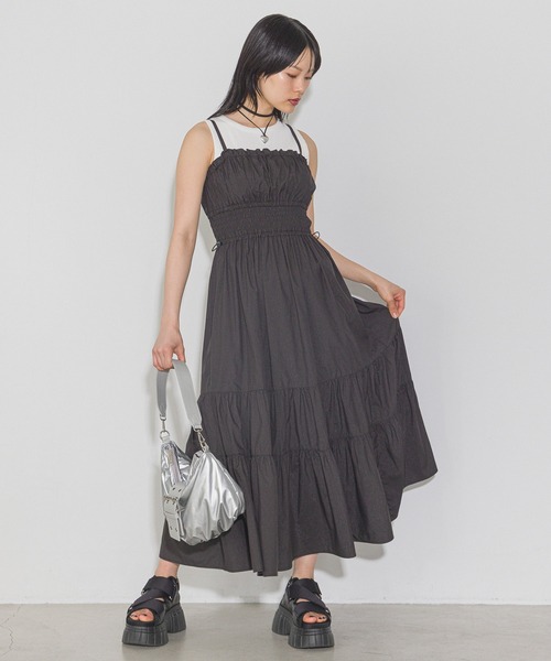 【れいこページ✨】4点おまとめ❤️ワンピース PAGEBOY（ページボーイ）の「シャーリングドロストキャミ