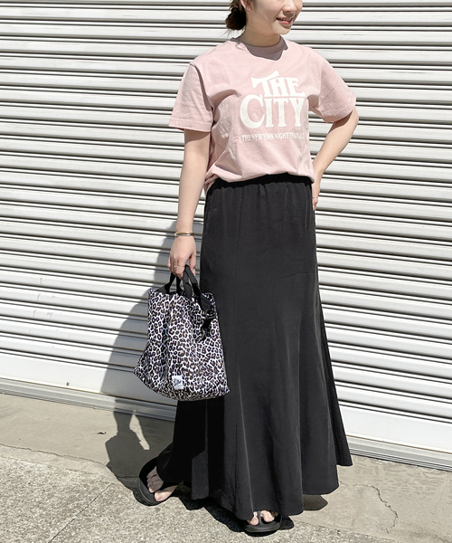 JOURNAL STANDARD relume（ジャーナルスタンダード　レリューム）の「美シルエット。フィブリルレーヨンポリエステルマーメイドスカート（スカート・レディース・ブラック/オリーブ・FREE）」の4枚目の写真