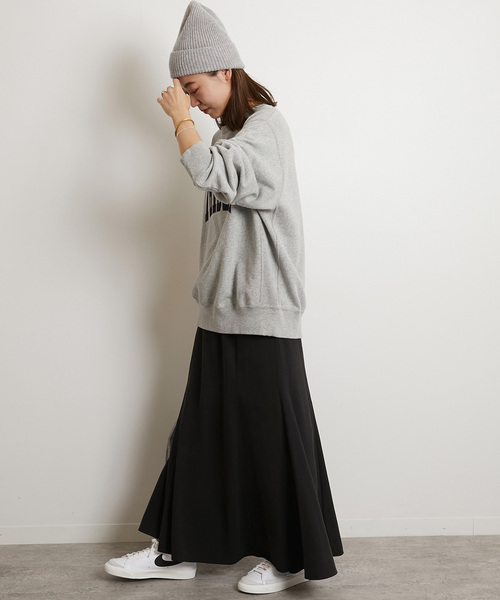 JOURNAL STANDARD relume（ジャーナルスタンダード　レリューム）の「美シルエット。フィブリルレーヨンポリエステルマーメイドスカート（スカート・レディース・ブラック/オリーブ・FREE）」の16枚目の写真