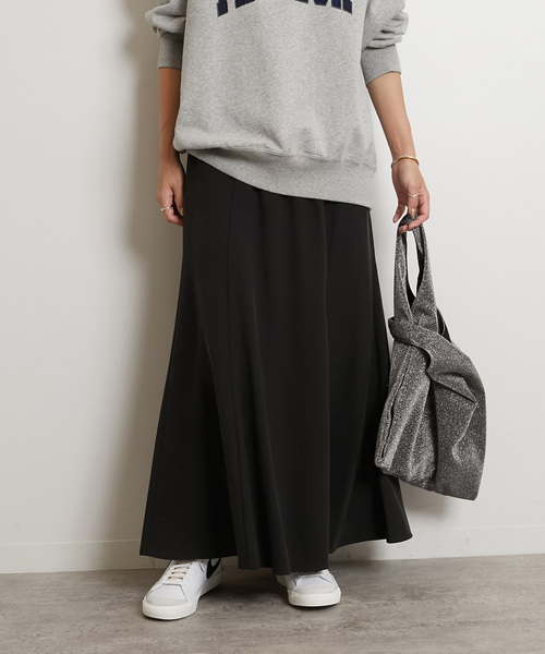 JOURNAL STANDARD relume（ジャーナルスタンダード　レリューム）の「美シルエット。フィブリルレーヨンポリエステルマーメイドスカート（スカート・レディース・ブラック/オリーブ・FREE）」の19枚目の写真