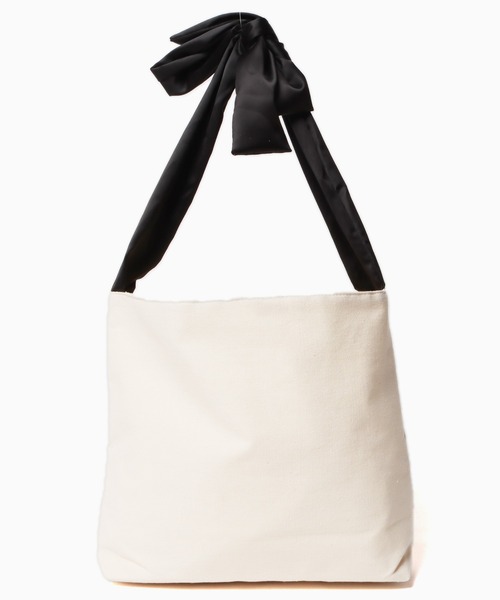 Chick（チック）の「リボンワンハンドルバッグ（ハンドバッグ・レディース・ホワイト・FREE）」の3枚目の写真