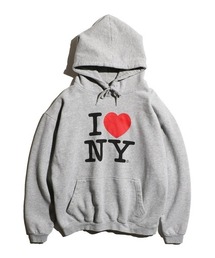2AM（ツーエイエム）の「【THRIFTY LOOK スリフティールック】 I LOVE NY HOODIE SWEAT　スウェット　パーカー（パーカー）」