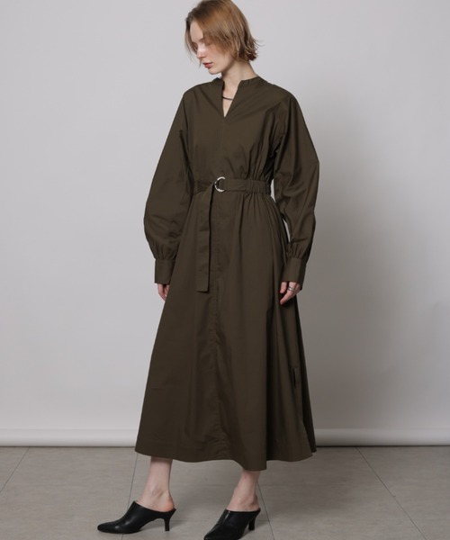 CADUNE（カデュネ）の「サイドギャザーワンピース（ワンピース）」 - WEAR