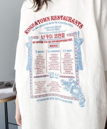 Java（ジャバ）の「《Javaジャバコラボ》バック刺繍で抜かりなくキマる。オーガニックコットン混 綿100%レシピ刺繍ビッグロゴオーバーサイズロックTシャツ（Tシャツ/カットソー）」