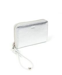 Beau're（ヴュレ）の「BEAURE ヴュレ カウレザー ハンドストラップ付き バイカラー ラウンド ミニウォレット（財布）」