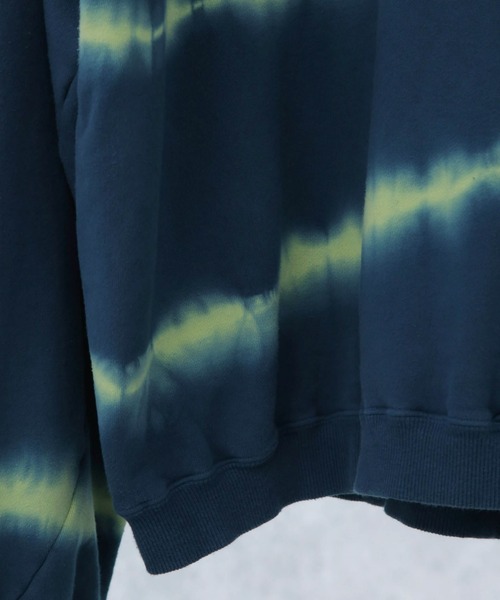 NOMA t.d.（ノーマティーディー）の「NOMA t.d./Hand Dyed Twist Sweat（スウェット・メンズ・ネイビー・4/3）」の4枚目の写真