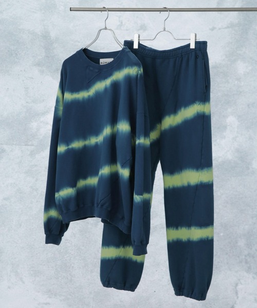 NOMA t.d.（ノーマティーディー）の「NOMA t.d./Hand Dyed Twist Sweat（スウェット・メンズ・ネイビー・4/3）」の5枚目の写真