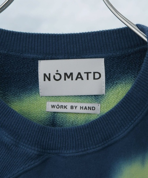 NOMA t.d.（ノーマティーディー）の「NOMA t.d./Hand Dyed Twist Sweat（スウェット・メンズ・ネイビー・4/3）」の6枚目の写真
