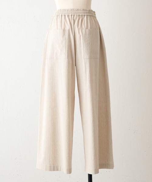 BEARDSLEY（ビアズリー）の「メトロ刺繍パンツ（チノパンツ・レディース・ベージュ/ネイビー・FREE）」の14枚目の写真