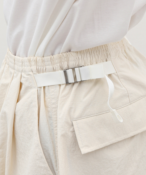 Product Twelve(プロダクトトゥエルブ)の「Product Twelve / Utility Shorts 24SS-PPT09(カーゴパンツ・メンズ・ホワイト系その他・1/2)」の9枚目の写真