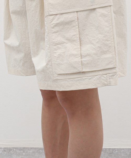 Product Twelve(プロダクトトゥエルブ)の「Product Twelve / Utility Shorts 24SS-PPT09(カーゴパンツ・メンズ・ホワイト系その他・1/2)」の12枚目の写真