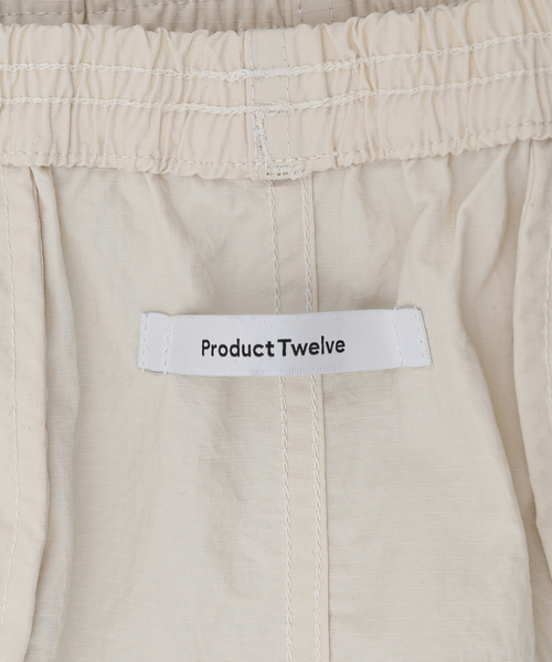 Product Twelve(プロダクトトゥエルブ)の「Product Twelve / Utility Shorts 24SS-PPT09(カーゴパンツ・メンズ・ホワイト系その他・1/2)」の4枚目の写真