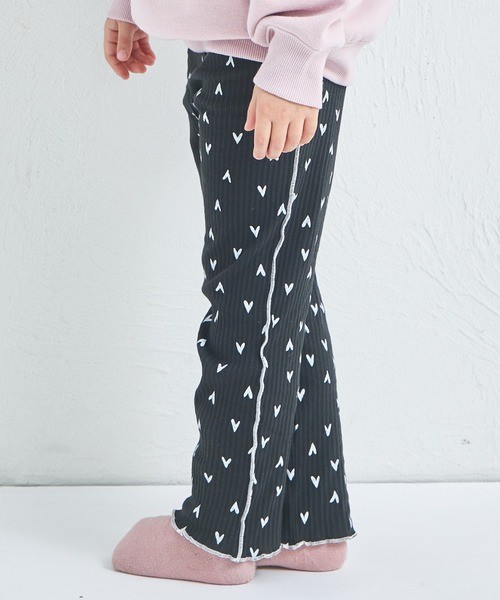 pairmanon（ペアマノン）の「【リブコットン100】配色メロー 10分丈 リブレギンス（その他パンツ・キッズ・ブルー系その他/パープル/ホワイト系その他/ピンク/テラコッタ/アイボリー/ライトベージュ/ライトイエロー/ブルー/ブルー系その他3/ピンク系その他/ブラック系その他2/ブラック系その他/ホワイト系その他2/レッド系その他/パープル系その他2/ホワイト系その他3/ベージュ/ホワイト系その他4/ブラック系その他3/ベージュ系その他/ブラウン/グリーン系その他/ピンク系その他2/ホワイト/ブラック/スモークピンク/ブラウン系その他/ブルー系その他4/チャコールグレー/オフホワイト/ブラック系その他4/ベージュ系その他2/レッド系その他2・100/110/120/130/140/150/90）」の10枚目の写真