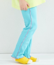 pairmanon | 【リブコットン100】ガールズ 配色メロー リブレギンス(その他パンツ)