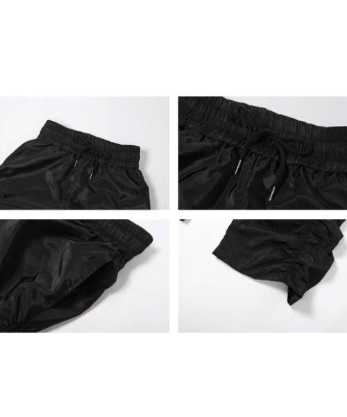 .KOM（ドットコム）の「A'GEM/9 × .kom 『.KOM/ドットケーオーエム』 シャーリングワイドパンツ（その他パンツ・レディース・ホワイト/ブラック・S）」の9枚目の写真