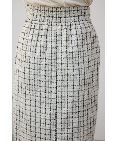 AZUL by moussy（アズールバイマウジー）の「ツイードタイトスカート（スカート・レディース・ブラック系その他/ホワイト系その他・SMALL/MEDIUM）」の10枚目の写真