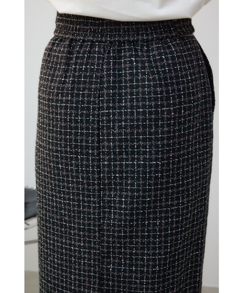 AZUL by moussy（アズールバイマウジー）の「ツイードタイトスカート（スカート・レディース・ブラック系その他/ホワイト系その他・SMALL/MEDIUM）」の21枚目の写真