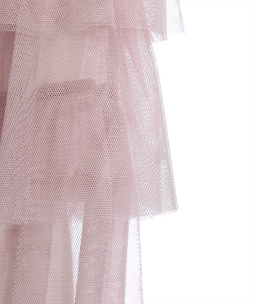 clear（クリア）の「チュールフリル切替トップス[大人 フェミニン シースルー]≪再入荷≫（Tシャツ/カットソー・レディース・オフホワイト/ピンクベージュ/ベージュ/グレー・F）」の15枚目の写真