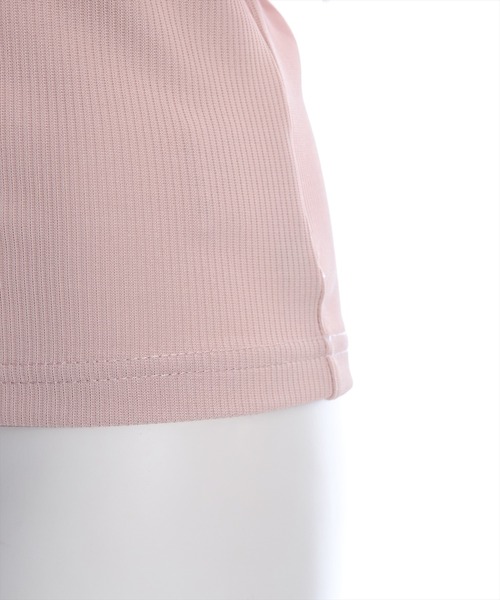 clear（クリア）の「チュールフリル切替トップス[大人 フェミニン シースルー]≪再入荷≫（Tシャツ/カットソー・レディース・オフホワイト/ピンクベージュ/ベージュ/グレー・F）」の16枚目の写真