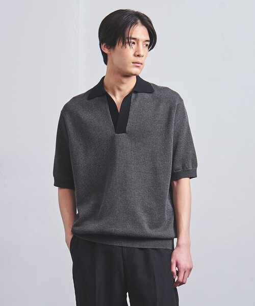 【再値下げ】UNITED ARROWS BOW&ARROWS ニットピーコート 再値下げ】UNITED ARROWS BOW&ARROWS ニットピーコート