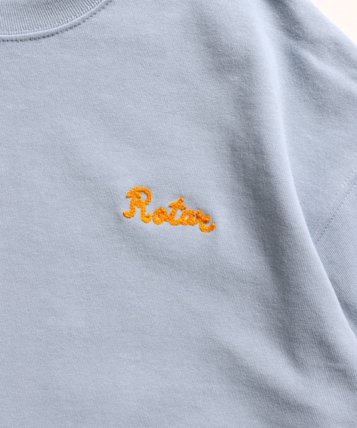 ROTAR(ローター)の「Chain Rotar 1p magnum weight Big Tee(Tシャツ/カットソー・メンズ・ナチュラル/スミクロ/ブルー系その他/ベージュ系その他・MEDIUM/LARGE/X-LARGE)」の13枚目の写真