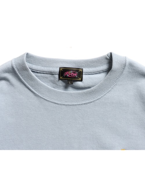 ROTAR(ローター)の「Chain Rotar 1p magnum weight Big Tee(Tシャツ/カットソー・メンズ・ナチュラル/スミクロ/ブルー系その他/ベージュ系その他・MEDIUM/LARGE/X-LARGE)」の19枚目の写真