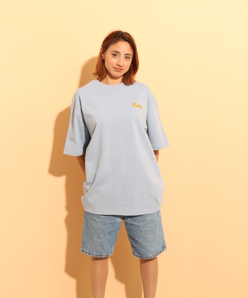 ROTAR(ローター)の「Chain Rotar 1p magnum weight Big Tee(Tシャツ/カットソー・メンズ・ナチュラル/スミクロ/ブルー系その他/ベージュ系その他・MEDIUM/LARGE/X-LARGE)」の21枚目の写真