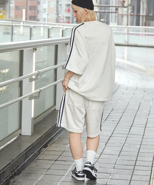 masstard セットアップ premium nylon setup / black（プレミアムナイロンセットアップ