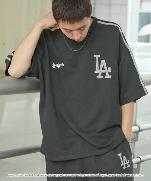 MLB/メジャーリーグベースボール 別注 セットアップ ワッペン刺繍