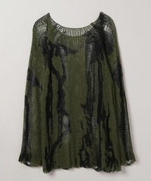 JEANASIS | 1.5Gリリーヤーンダメージニット/115354(ニット/セーター)