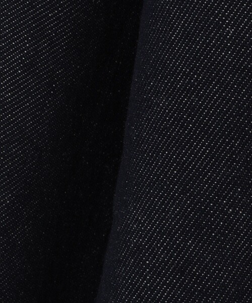 CLANE（クラネ）の「【CLANE/クラネ】DENIM OVER JACKET/デニムオーバージャケット（デニムジャケット・レディース・インディゴブルー/ストライプ・1）」の9枚目の写真