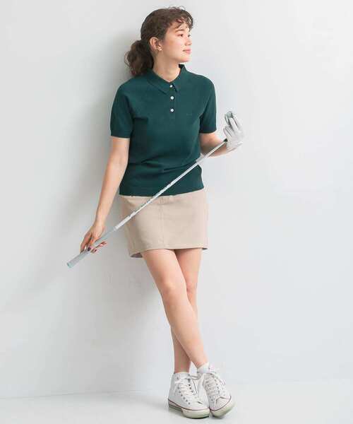 URBAN RESEARCH Sonny Label(アーバンリサーチサニーレーベル)の「OOPS 台形スカート(スカート・レディース・ブラック/グリーン/ベージュ・36/38)」の4枚目の写真