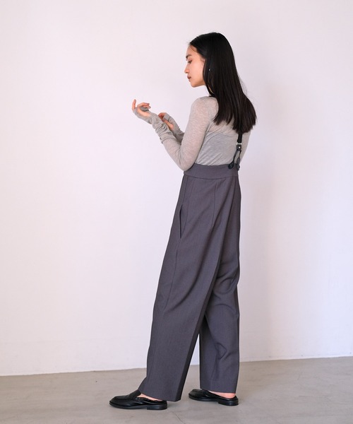 AKTE(アクテ)の「シースルーサムホールトップス(Tシャツ/カットソー・レディース・ピンク/グレー/ブラック・FREE)」の14枚目の写真