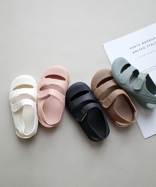 AmiAmi(アミアミ)の「軽量!柔らか スポーツサンダル/キッズビーチサンダル(サンダル・キッズ・ブラック/ブラウン/ホワイト/カーキ/ピンク・25/26/27/28/22/29/23/24)」の19枚目の写真