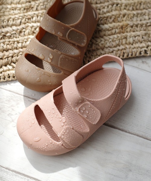 AmiAmi(アミアミ)の「軽量!柔らか スポーツサンダル/キッズビーチサンダル(サンダル・キッズ・ブラック/ブラウン/ホワイト/カーキ/ピンク・25/26/27/28/22/29/23/24)」の16枚目の写真