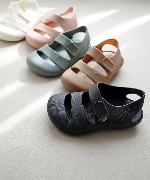 AmiAmi(アミアミ)の「軽量!柔らか スポーツサンダル/キッズビーチサンダル(サンダル・キッズ・ブラック/ブラウン/ホワイト/カーキ/ピンク・25/26/27/28/22/29/23/24)」の21枚目の写真