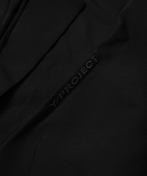 Y/Project（ワイプロジェクト）の「PINCHED LOGO BLAZER（その他アウター・メンズ・ブラック・M/S）」の4枚目の写真
