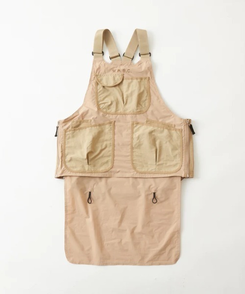 WHITE MOUNTAINEERING(ホワイトマウンテニアリング)の「WM×GRIPSWANY'APRON VEST'(ベスト・メンズ・ブラック/ベージュ・M/L)」の14枚目の写真